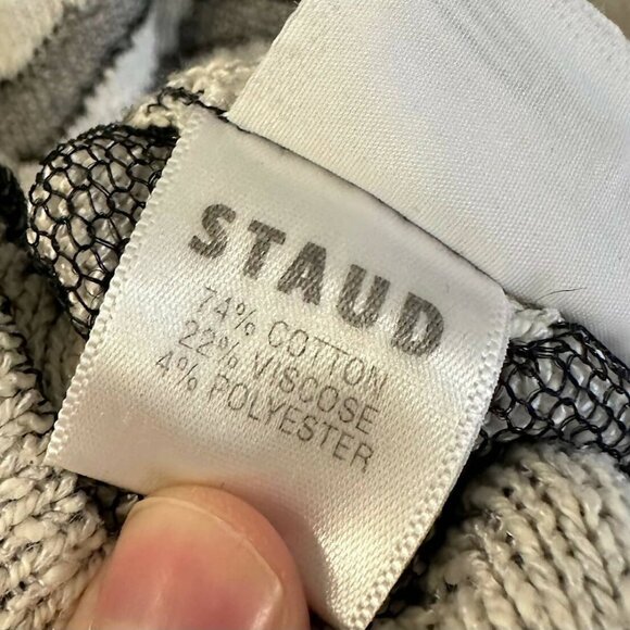 STAUD Cassia Zebra Shawl Top Dress - Picture 8 of 9